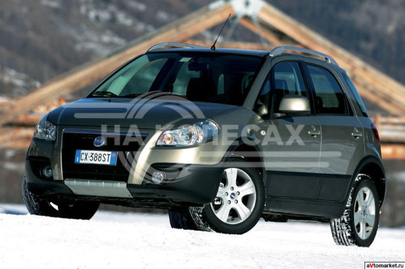 Внешние ремонтные пороги Fiat Sedici 1