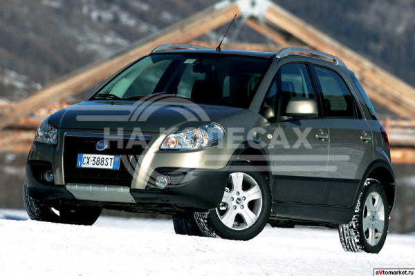 Внешние ремонтные пороги Fiat Sedici 1