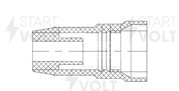 Наконечник катушки зажигания для автомобилей Chevrolet Cruze (09-)/Orlando (10-) 1.6i/1.8i