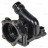 Корпус термостата для автомобилей VW Passat B6 (05-)/Skoda Octavia A5 (04-) 1.8T/2.0T (с пластиковым корпусом, с датчиком)