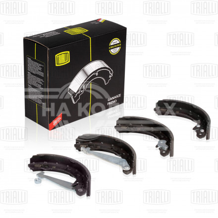 Колодки тормозные для автомобилей VW Polo (94-)/Skoda Rapid (12-)/Fabia (07-) барабанные 200x40