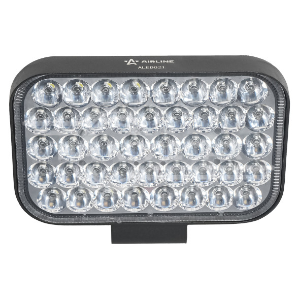 Фара светодиодная прямоугольная 42LED, направленный свет, 42Вт, 152х104х40мм, 12/24В