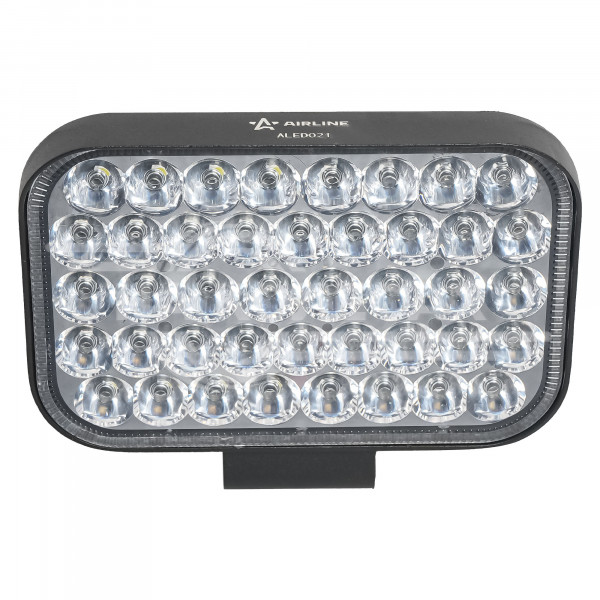 Фара светодиодная прямоугольная 42LED, направленный свет, 42Вт, 152х104х40мм, 12/24В