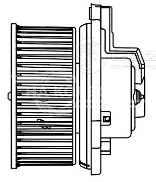 Электровентилятор отопителя для автомобилей Honda CR-V (95-) (LHD)