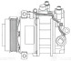 Компрессор кондиционера для Mercedes-Benz C (W203) (00-)/E (W211) (02-)/ML (W164) (05-) 6PK