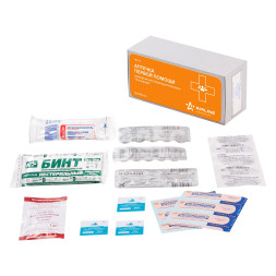 Аптечка универсальная индивидуальная с медикаментами