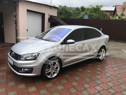 Бампер передний VW POLO 10-14 4D