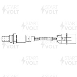 Датчик кислорода для автомобилей Mitsubishi Pajero Sport (97-) 3.0i до катализатора правый