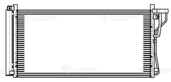 Радиатор кондиционера для автомобилей Sonata (05-) 2.4i /Magentis II (06-) 2.0i