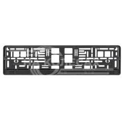 Рамка под номерной знак &quot;Карбон&quot;, с планкой