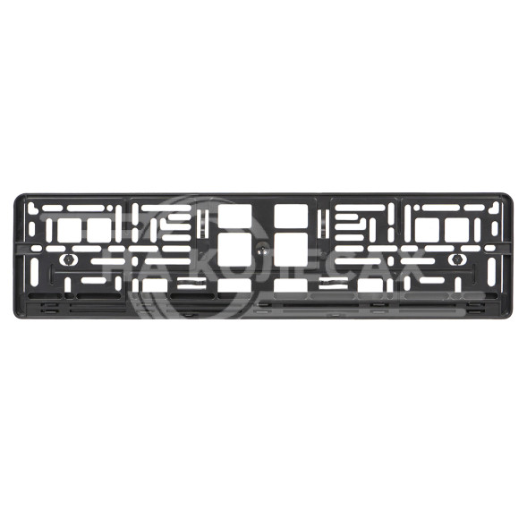 Рамка под номерной знак &quot;Карбон&quot;, с планкой