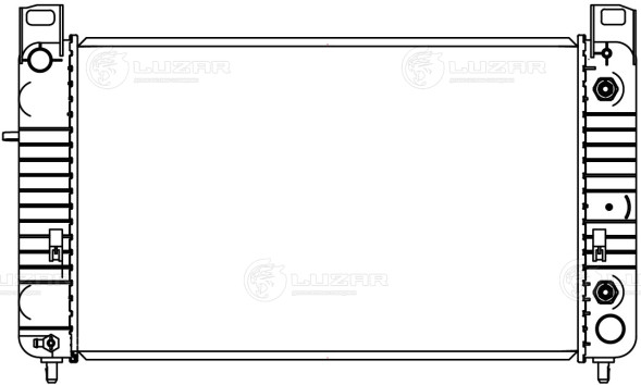 Радиатор охлаждения для автомобилей Tahoe II (99-)/(06-)/Escalade II (01-) 4.8i/5.3i