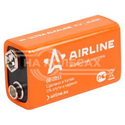 Батарейка 6LR61/Крона 9V щелочная 1 шт.