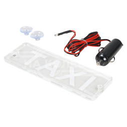 Знак ТАКСИ LED салонный с подсветкой 12В