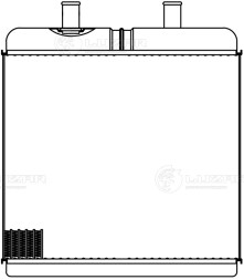 Радиатор отопителя для автомобилей Daily (99-)