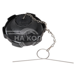 Крышка топливного бака 80мм с ключами и защитой, для а/м Volvo, MAN, Renault пласт./метал.