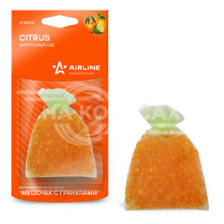 Ароматизатор подвесной &quot;Мешочек с гранулами&quot; Цитрусовый сад