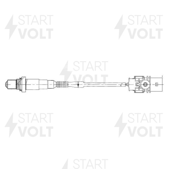 Датчик кислорода для автомобилей Ford Mondeo (15-) 2.0i/KIA Sportage (16-) 1.7d до катализатора