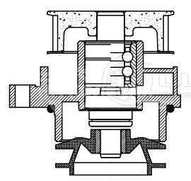 Насос водяной для автомобилей VW Golf IV (97-)/Bora (98-) 1.6i