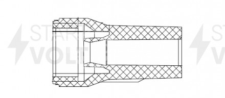 Наконечник катушки зажигания для автомобилей Mitsubishi Lancer X (07-)/Pajero Sport (08-) 1.8i/2.0i/2.4i/3.0i
