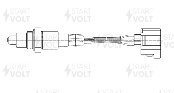 Датчик кислорода для автомобилей Mercedes-Benz E W213 (16-)/C W205 (14-) 1.6i/2.0i после катализатора