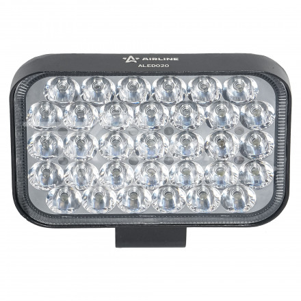 Фара светодиодная прямоугольная 33LED, направленный свет, 33Вт, 135х95х38мм, 12/24В