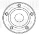 Ролик приводного ремня для автомобилей Ford Ranger (06-)/Transit (06-) 2.2d/3.2d (только ролик натяж.)