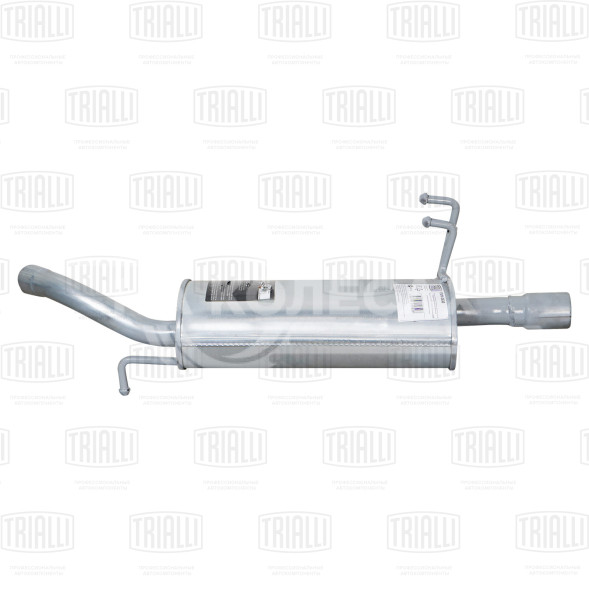 Глушитель для автомобилей Mitsubishi Colt (02-) 1.1i/1.3i основной (алюминизированная сталь)