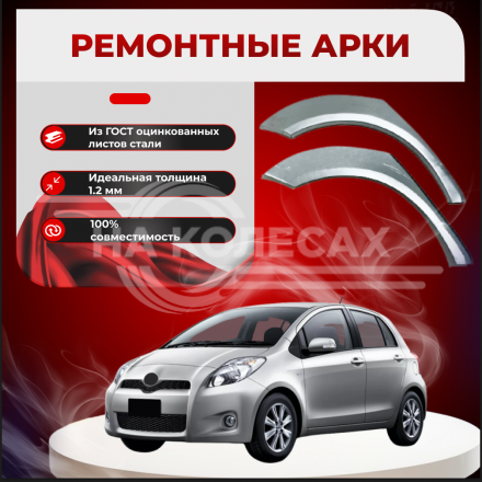 Задние арки Toyota Yaris 2