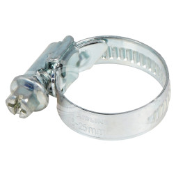 Хомут 16-25/9мм, червячный, усиленный, W1(оцинк), 1 шт.