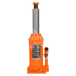 Домкрат бутылочный 12т 260-495мм PRO