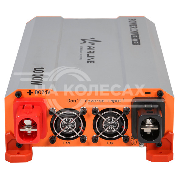 Инвертор автомобильный 24В-220В, 1000 Вт