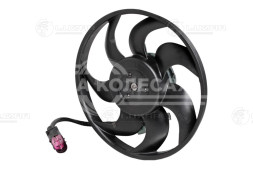 Электровентилятор кондиционера для автомобилей VW Touareg (02-)/Audi Q7 (05-) (без кожуха) (300мм, левый)