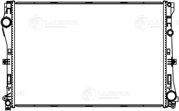 Радиатор охлаждения для автомобилей MB E (W213) (16-)/C (W205) (14-)/GLC (X253) (15-) M/A