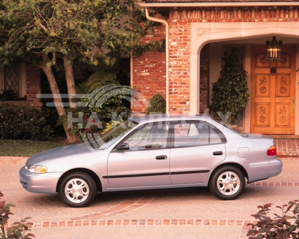 Внешние ремонтные пороги Geo Prizm 2