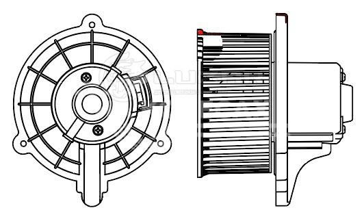 Электровентилятор отопителя для автомобилей KIA Sportage I (93-)