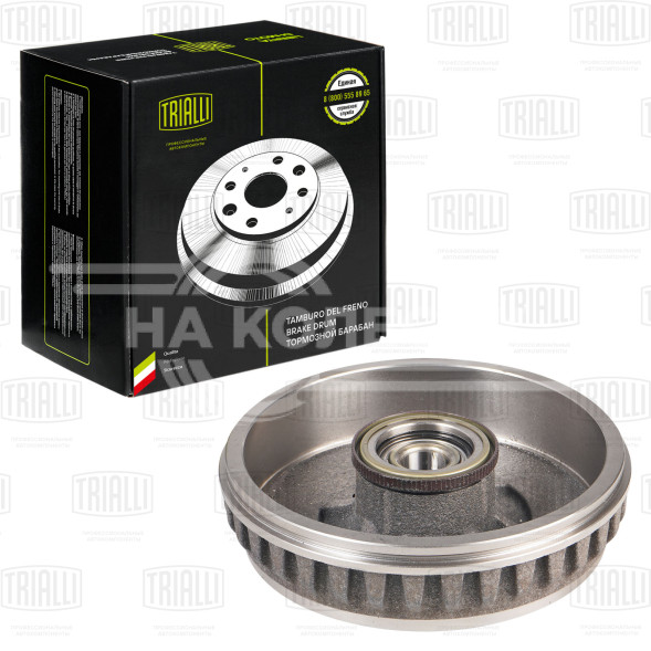 Барабан тормозной для автомобилей Лада Largus (12-) ABS, подшипник d=228,6