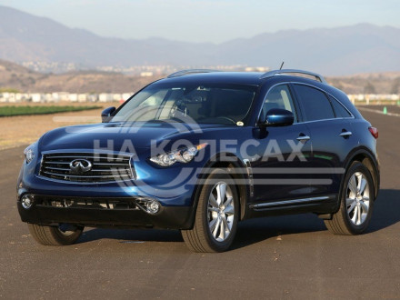 Полные ремонтные пороги Infiniti QX70 1