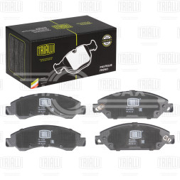 Колодки тормозные дисковые передние для автомобилей Chevrolet Tahoe (07-) / (14-) / Cadillac Escalade (06-) (PF 4396)