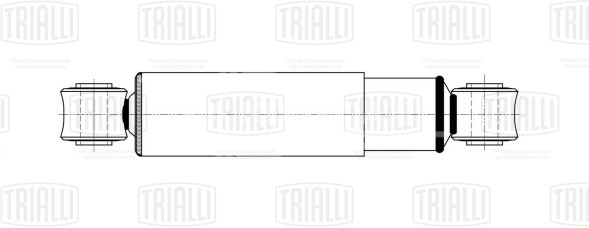 Амортизатор полуприцепа, для прицепа BPW, SAF, Schmitz (349/539 72х82 24х55 24х55 О/О)