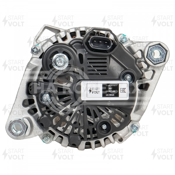 Генератор для автомобилей Hyundai Sonata VI (08-) 2.0i/2.4i/Kia Carens (06-)/Magentis (05-) 2.0i 110A