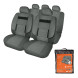 Чехлы для сидений универсальные &quot;MONRO&quot;, 11 пред., повыш. комфорт, велюр, темно-сер.