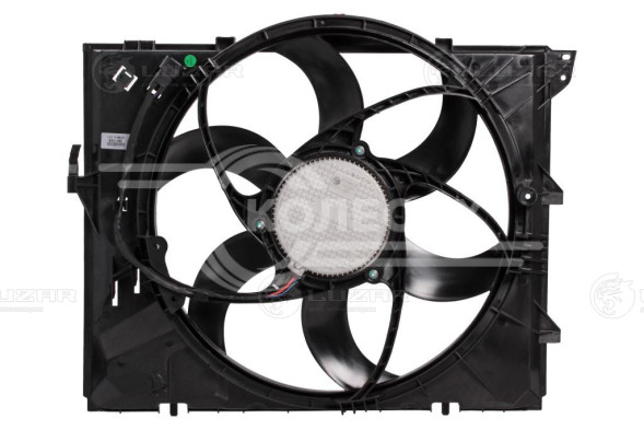 Электровентилятор охлаждения для автомобилей BMW 3 (E90/E91) (05-)/1 (E81) (04-) (с кожухом) (400W)