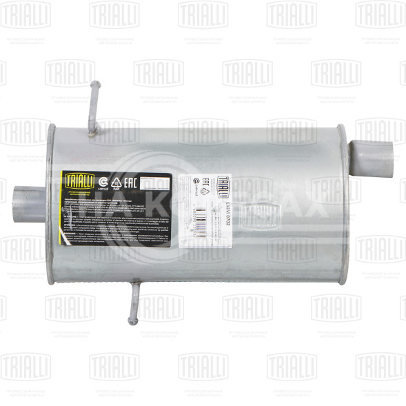Глушитель для автомобилей Volvo 740/940 (84-) 2.0i/2.3i/2.4i/2.8i основной (алюминизированная сталь)