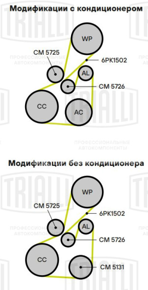 Ролик приводного ремня для автомобилей Ford Focus III (11-) 1.0T опорный верх.