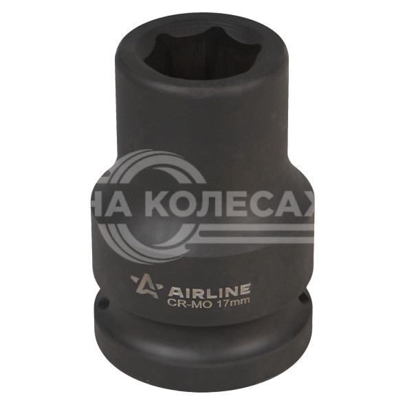 Головка ударная торцевая 3/4&quot; DR шестигранная 17мм L=56 мм