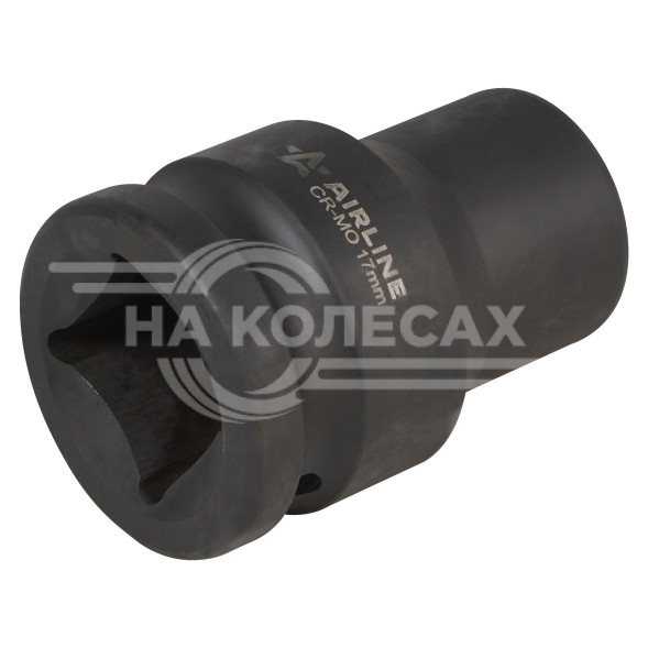 Головка ударная торцевая 3/4&quot; DR шестигранная 17мм L=56 мм