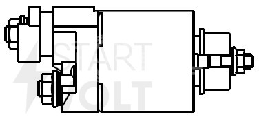 Реле втягивающее стартера для автомобилей Honda CR-V (95-) 2.0i MT