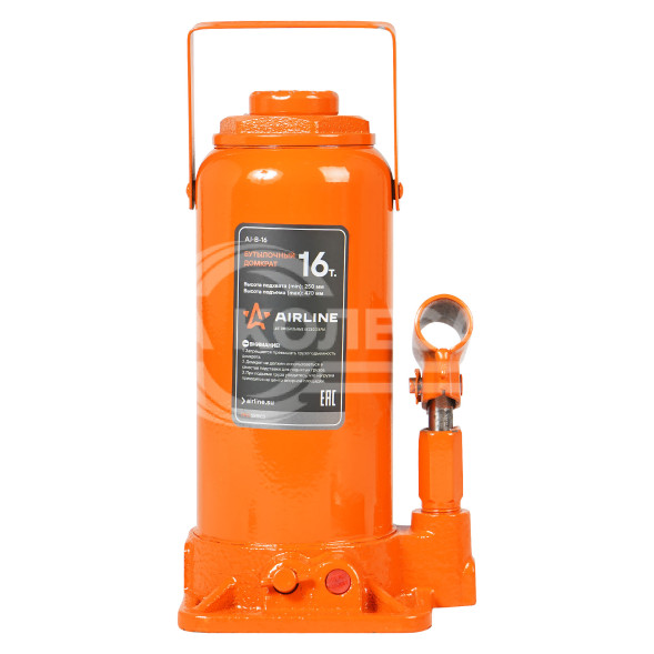 Домкрат бутылочный 16т 250-470мм PRO