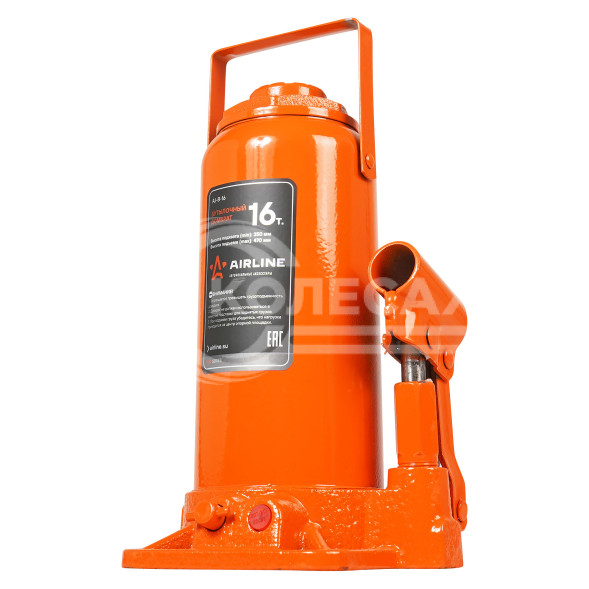 Домкрат бутылочный 16т 250-470мм PRO